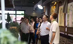 十秒到：青島市政府辦公廳一行到博多集團(tuán)青島分公司考察指導(dǎo)